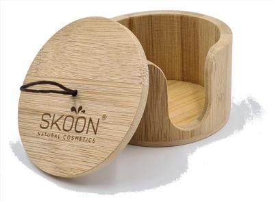 Skoon Bamboe Facepad Houder Skoon Bamboe Facepad Houder