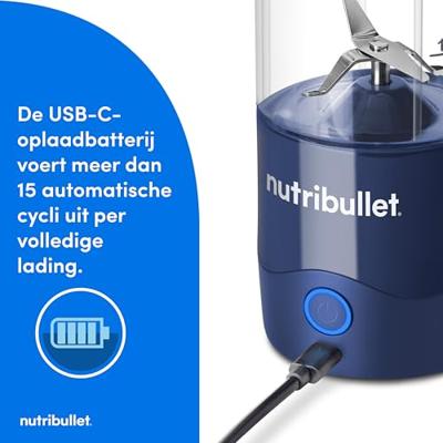 NUTRiBULLET NBP003NBL Smoothiemaker Blauw