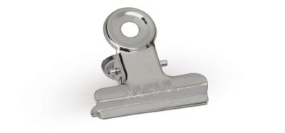 MAUL papierklem bulldogclip 30mm blister 10 verchroomd MAUL papierklem bulldogclip 30mm blister 10 verchroomd