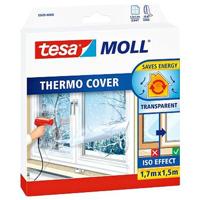 Isolatiefolie tesamoll® Thermo Cover voor ramen 1,7x1,5m transparant | 6 stuks - thumbnail