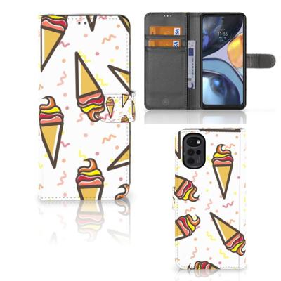 Motorola Moto G22 | Book Cover | Icecream Motorola Moto G22 | Book Cover | Icecream