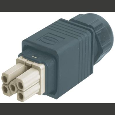 HARTING 09352340421 Connectorset Totaal aantal polen: 5 1 stuk(s)