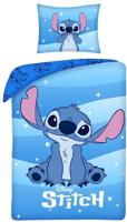 Stitch sterren dekbedovertrek 140 x 200 cm - 70 x 90 cm - katoen - thumbnail