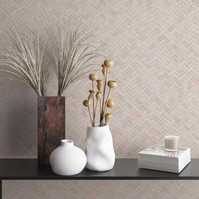 Noordwand Botanica Behang met rotan vlechtwerk 33333