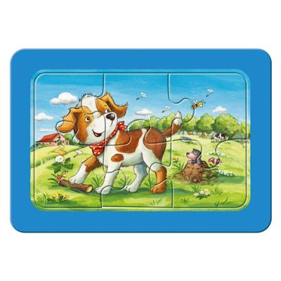 Ravensburger legpuzzel mijn dierenvriendjes, 3x6st.