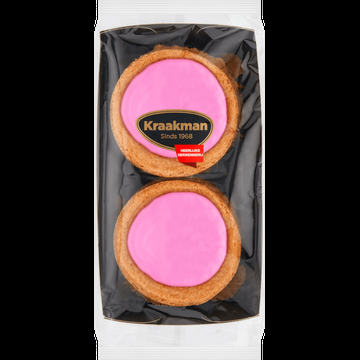 Kraakman Roze Fondant Pencee 4 Stuks bij Jumbo
