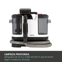 JOCCA Stofzuiger en Vlekverwijderaar - 500W - 12000Pa - 1800ml - Zwart/Wit - thumbnail