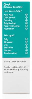 Q+A Niacinamide Facial Serum