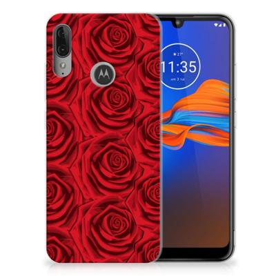 Motorola Moto E6 Plus | TPU Case | Red Roses
