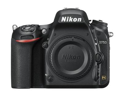 Nikon D750 SLR camerabody 24,3 MP CMOS 6016 x 4016 Pixels Zwart