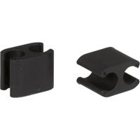 Elvedes kabelclips duo pvc voor di2 5,0 mm + 2,5 mm zwart (50 stuks) - thumbnail