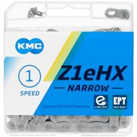 Ketting single speed KMC Z1eHX Narrow EPT 128 schakels - donker zilver - thumbnail