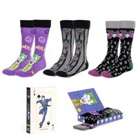 DC Comics Socks 3-Pack Joker 38-45 - thumbnail