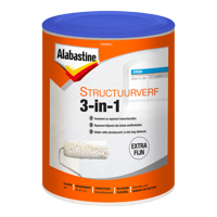 Alabastine 3in1 Structuurverf | Wit | 5L - 5256780 - thumbnail