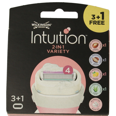 Wilkinson Intuition Variety Mesjes Wilkinson Intuition Variety Mesjes