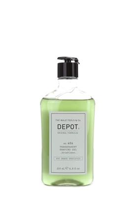 Depot Male Tools No.406 Transparent Shaving Gel Brushless 200ml