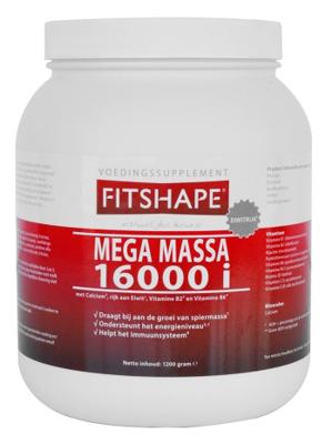 Fitshape Mega Massa 16000 Aardbei