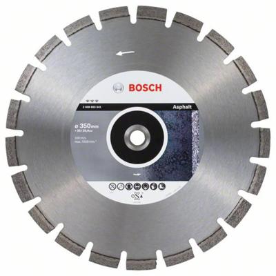 Bosch Accessoires Diamantschijf Best for Asphalt, 350x25.4(20)x12mm - 2608603641