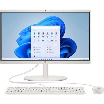 HP 22-dg0000nf All-in-One pc - 21,5 FHD - Intel N100 - 8GB RAM - 256GB opslag - Windows 11 - Bedraad toetsenbord en muis HP 22-dg0000nf All-in-One pc - 21,5 FHD - Intel N100 - 8GB RAM - 256GB opslag - Windows 11 - Bedraad toetsenbord en muis
