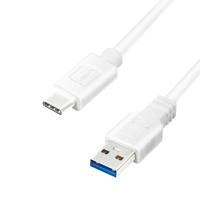LogiLink CU0173 - USB 3.2 Gen 1x1 aansluitkabel, USB-A naar USB-C™, wit, 0,5 m - thumbnail