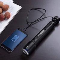 Varta oplaadbare zaklamp metaal LED 5W focusbaar - 5749082 - thumbnail