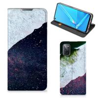 OPPO A52 | A72 Stand Case Sea in Space - thumbnail
