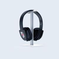 Hoofdtelefoonhouder Internet Cafe Headset Display Stand (Wit) - thumbnail