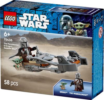 LEGO® Star Wars 75436 De Mandaloriaan en Grogu op hun Speeder Bike