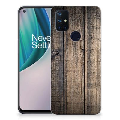 OnePlus Nord N10 5G | Bumper Hoesje | Steigerhout