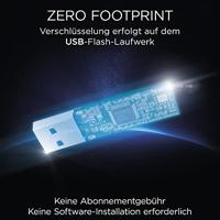 USB-stick Integral 3.0 Secure 360 64GB zwart - thumbnail