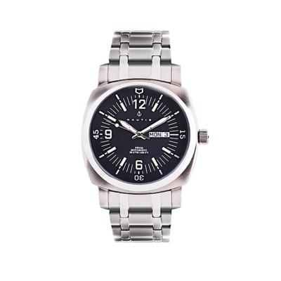 Nautis Stealth GL2087-B Heren Horloge 45mm 20 ATM