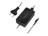 LogiLink PA0197 oplader voor mobiele apparatuur Laptop, Universeel Zwart AC Binnen - thumbnail