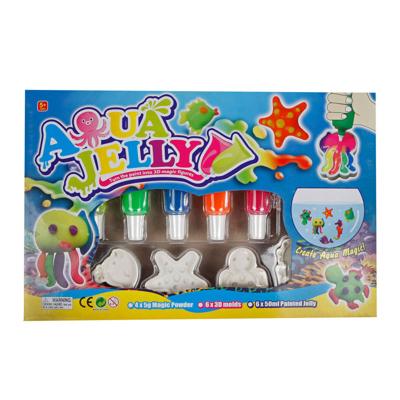 Bongers Speelgoed Kids globe maak je eigen 3d sealife junior gelfiguren 16-delig