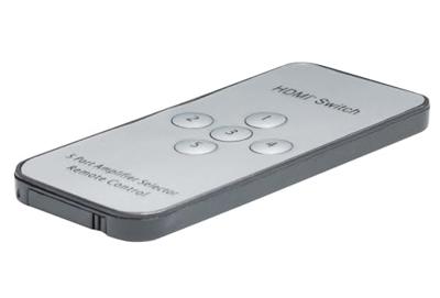 Maxtrack CS 1-5 L HDMI-switch Met afstandsbediening Zwart