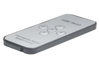 Maxtrack CS 1-5 L HDMI-switch Met afstandsbediening Zwart - thumbnail