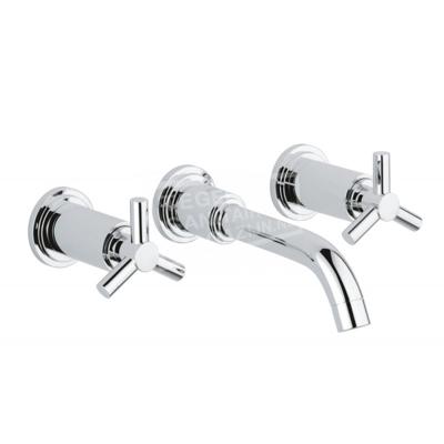 Grohe Atrio driegats wastafelkraan chroom S-Size