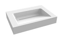 Best Design Wastafel Indoor Just Solid Surface 60X46X13 cm - thumbnail