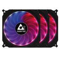 Chieftec CF-3012-RGB PC-ventilator Zwart - thumbnail