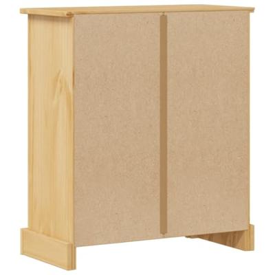 Badkamerkast Corona 70x33x80 cm massief grenenhout