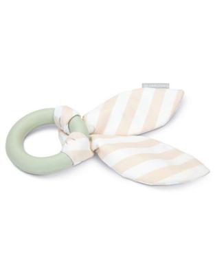 Beeztees Puppy Tjuwa Kauwring - Hondenspeelgoed - Grijs - 8,5 cm