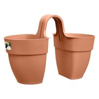 Elho vibia campana flower twin 21 terra - thumbnail