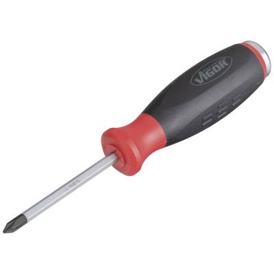 Vigor V3601 V3601 Kruiskop schroevendraaier 1 Koplengte: 182 mm Vigor V3601 V3601 Kruiskop schroevendraaier 1 Koplengte: 182 mm