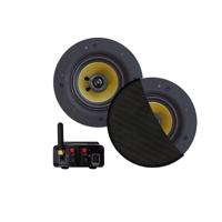 Bluetooth Audiosysteem Aquasound 70 Watt Met Samba Speakerset Mat Zwart Aquasound - thumbnail