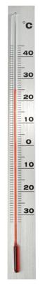 Nature Muurthermometer kelvin 13 aluminium