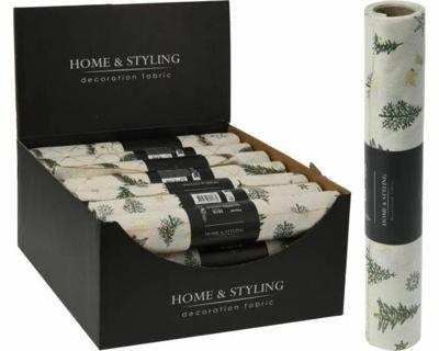 Decostof 28x200 cm kerstprint Nampook - Nampook Decostof 28x200 cm kerstprint Nampook - Nampook