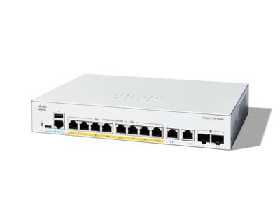 Cisco C1300-8P-E-2G CISCO Catalyst 1300 8-port GE PoE Ext PS Netwerk switch