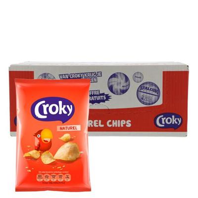 Croky - Naturel Chips - 20 Minizakjes Croky - Naturel Chips - 20 Minizakjes