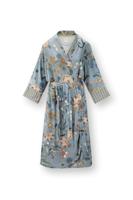 Pip Studio Noa Kimono Safari Bloom Blauw S - thumbnail