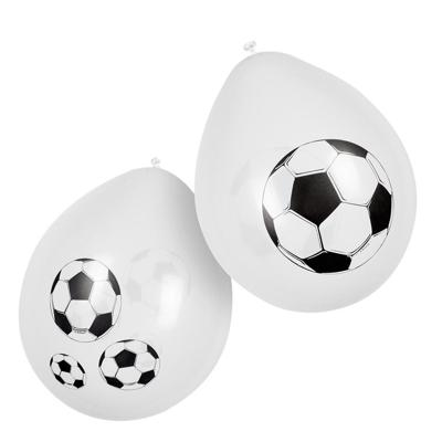 Boland Latex ballonnen voetbal 25cm, 6st. Boland Latex ballonnen voetbal 25cm, 6st.