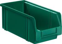 LA-KA-PE Magazijnbak | L350/300xB200xH200 mm | PS groen | 10 stuks - LK2A GRÜN LK2A GRÜN - thumbnail